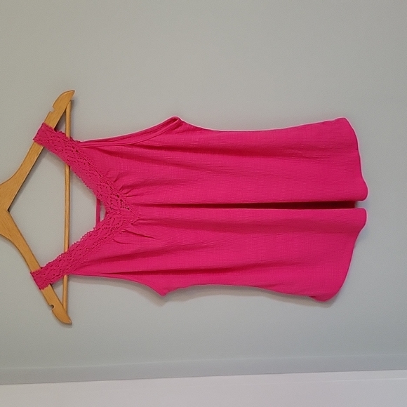 RICKI'S~ Sleeveless Top, Pink, S - Picture 2 of 6